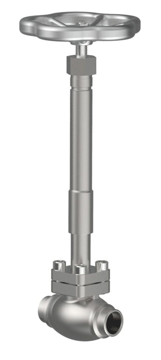 Cryogenic Bellow Seal Globe Valve Extended LF2 LCB LCC CF3M For