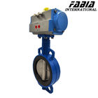 Clamp Pneumatic Butterfly Valve Carbon Steel Body Soft Seal Butterfly Valve