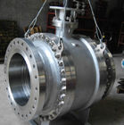 Pneumatic Worm Gear Ball Valve , Metal Seated Ball Valves For High Temperature 