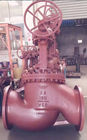 2 Inch - 48 Inch Pressure Seal Globe Valve BS 5352 With Gear Bare Shaft