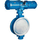 WCB BODY Double Eccentric Butterfly Valve , Soft Seal Butterfly Valve RF FLANGE