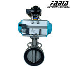 Industrial Pneumatic Driven Butterfly Valve -20°C- 150°C For Precise Control