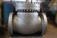 Carbon Steel BW WCB Swing Check Valve Hardfaced With 13 CR RF , Precision Machined Castings