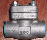 API 602 Forged Steel Valve , Lift Check Valve Screwed End SW Welded Seat A105 F304