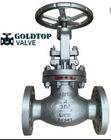 ANSI 150 Bolted Bonnet WC6 Flanged Globe Valve With Threaded Seat Ring