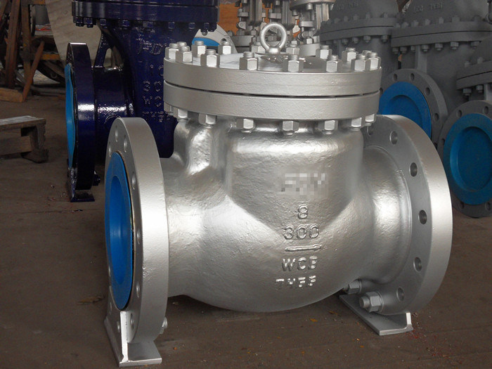 BS 1868 API 6D Swing Check Valve , 12 Inch Check Valve With Fully