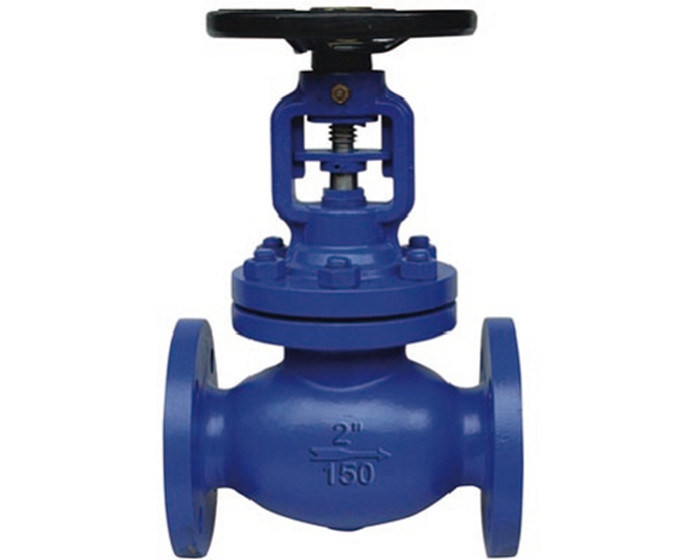 ANSI Metal Seat Bellow Rising Stem Globe Valve Flexible Graphite