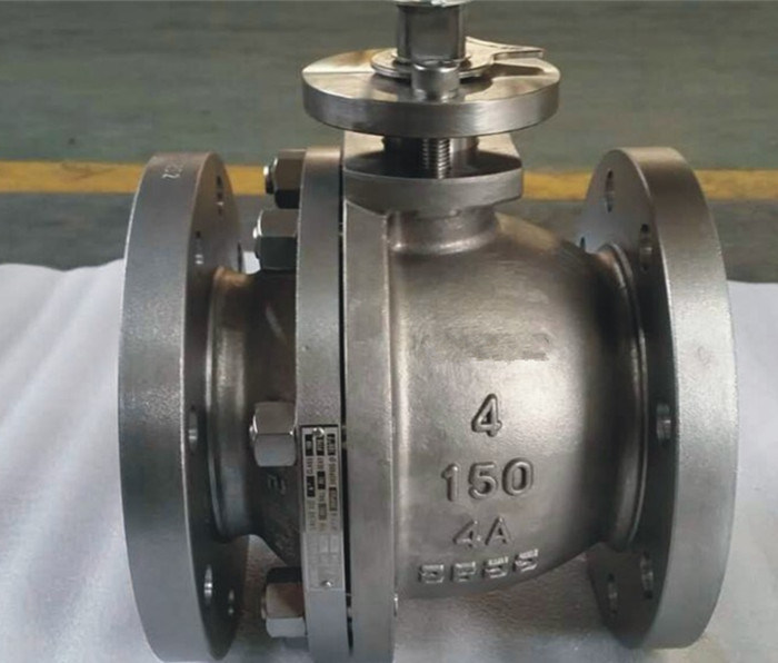 Two Piece Cast Steel Floating Low Pressure Ball Valve