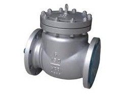 Cast Steel Swing Check Valve DN100 PN100 DIN 3202 Face To Face , WCB Body Material