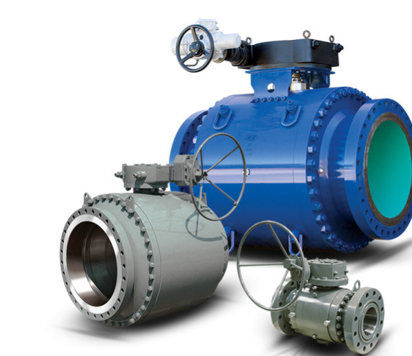 F304 Reduced Port Bolted 3 Piece Trunnion Ball Valves