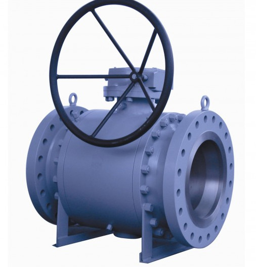 12 Inch Trunnion Mounted Ball Valve , API6D Flanged Reduced Bore Ball Valve