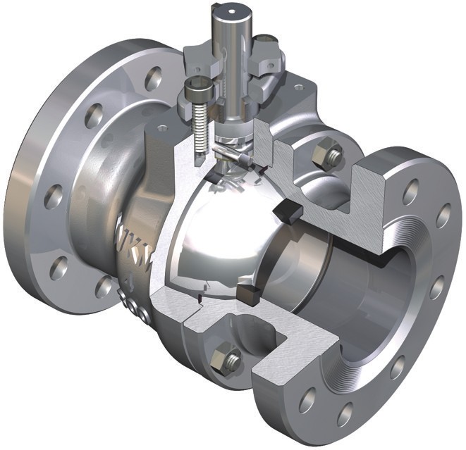 Fire Tested Design Trunnion Mounted Ball Valve Reduces Torque Deep