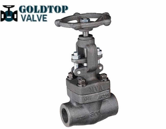 API602 Steel Gate Valve Threaded Flanged Reduced Bore