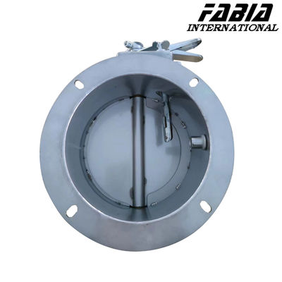 Stainless Steel Industrial Butterfly Valve Manual Air Valve For Large Diameter Flange