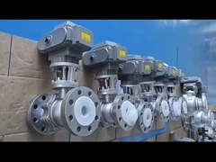 Hard Seal Ball Valve Electric Two-Piece Industrial Ball Valve