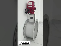 Electric Flanged Air Valve Butterfly Valve