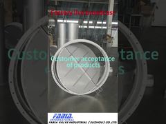 FABIA customer acceptance products Butterfly valve