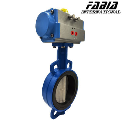 Clamp Pneumatic Butterfly Valve Carbon Steel Body Soft Seal Butterfly Valve