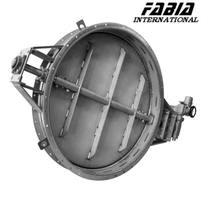 1 1 4" 1.5 Inch Heavy Duty Butterfly Valve Flange Type Ventilation