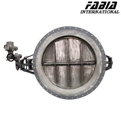 1 1 4" 1.5 Inch Heavy Duty Butterfly Valve Flange Type Ventilation