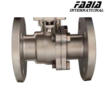 Easy-To-Maintain Pneumatic Two-Piece Flanged Ball Valve