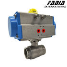 Thread Pneumatic Ball Valve With Internal Thread For Easy Operation