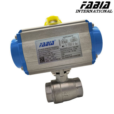 Thread Pneumatic Ball Valve With Internal Thread For Easy Operation