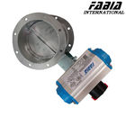 3" 4" 6 Inch Pneumatic Stainless Steel Flanged Butterfly Valve