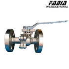 Manual Two Way Stainless Steel Flanged Ball Valve Manual Valve