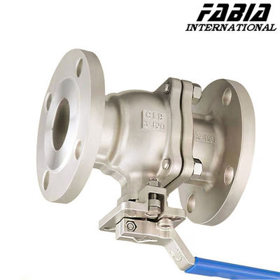 High Pressure Actuated Ball Valve Manual Two-Piece Flanged Stainless