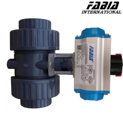 1/4” 1/2" Pneumatic High Pressure Soft Seal Ball Valve