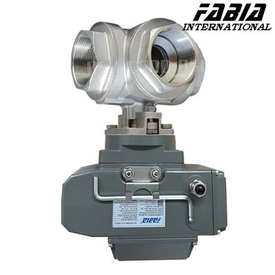 Electric High Pressure 3 Way Ball Valve