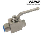 Manual Stainless Steel High Temperature And High Pressure Ball Valve