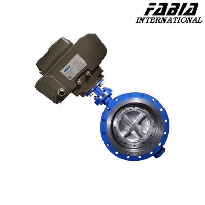 Electric Hard Seal Industrial Butterfly Valve Large Diameter