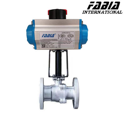 Ss High Temperature Pneumatic Valve Stainless Steel High Temperature Ball Valve