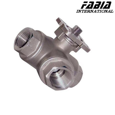 Stainless Steel Ball Valve Thread Ball Valve   Threeway Valve