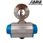 Pneumatic Hard Seal To Clamp Butterfly Valve Stainless Steel