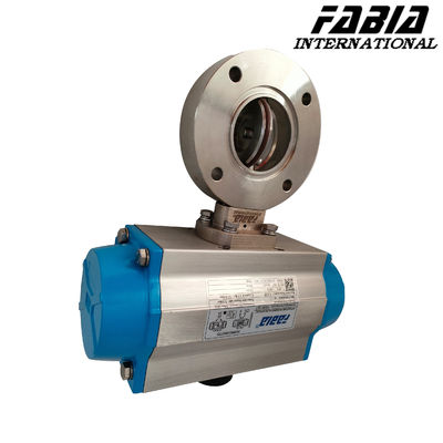 Pneumatic Hard Seal To Clamp Butterfly Valve Stainless Steel