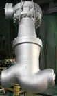 150 Lb - 2500 Lb BS 1873 Wcb Globe Valve With Bevel Gear / Electric Operator