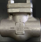 API602  FORGED STEEL VALVE PISTON CHECK VALVE SW with nipple 150# A105 F304 F316