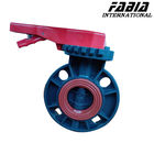 Low Temperature Soft Seal UPVC Butterfly Valve Manual Valve