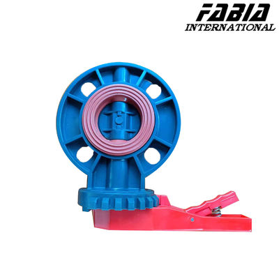 Low Temperature Soft Seal UPVC Butterfly Valve Industrial Manual Valve