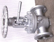 OS &amp; Y Lift Plug Valve , Bolted Bonnet Valve Hard Seat Non - Lubricated