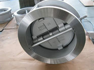 Flanged Dual Plate Wafer Check Valve , Full Port Wafer Lug Type Check Valve