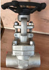 Flanged Flexible Wedge Forged Steel Gate Valve Welded Bonnet OS&amp;Y SW NPT API 602