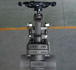 Globe Bolted Bonnet Forged Steel Valve , Rising Stem Reduced Bore Valve F304 F316 A105