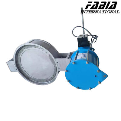 Manual Air Turbine Ventilation Butterfly Valve Carbon Steel Flapper Valve