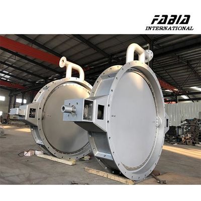 FB-D-33series  Pneumatic High Temprature Flue Gas Valve DNV Butterfly Valve