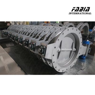 FB-D-33series  Pneumatic High Temprature Flue Gas Valve DNV Butterfly Valve