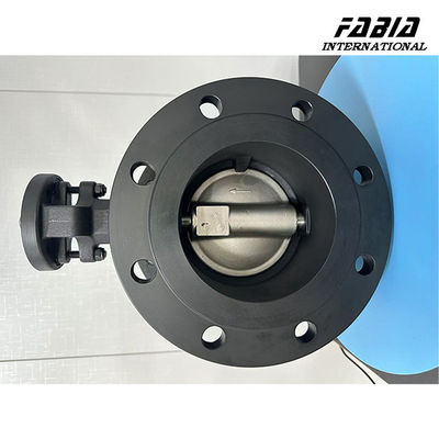 8 Inch Worm Gear Iron Steel High Perforamnce Double Eccentric Butterfly Water Valve